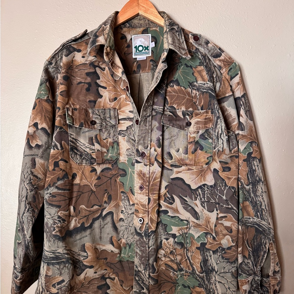 Realtree Camouflage Shirt Jacket